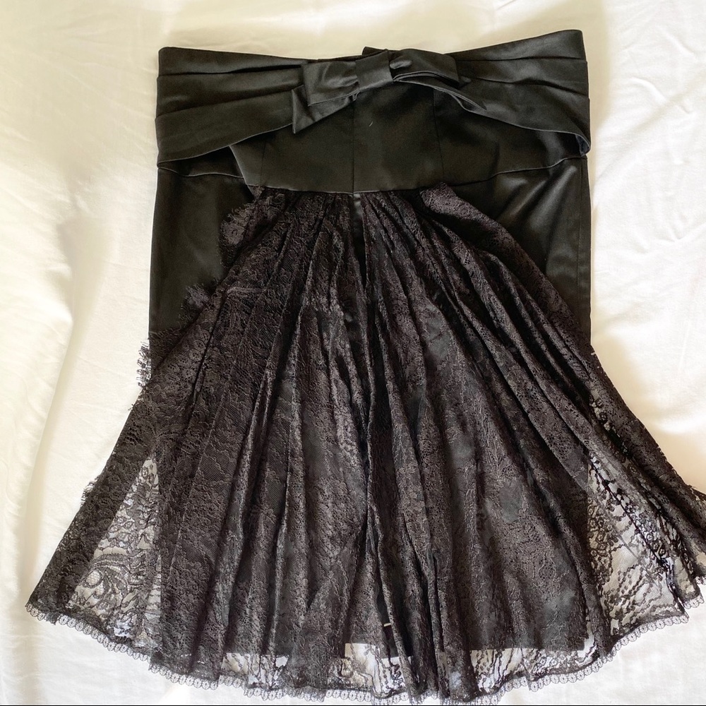 Pencil Skirt Black with lace